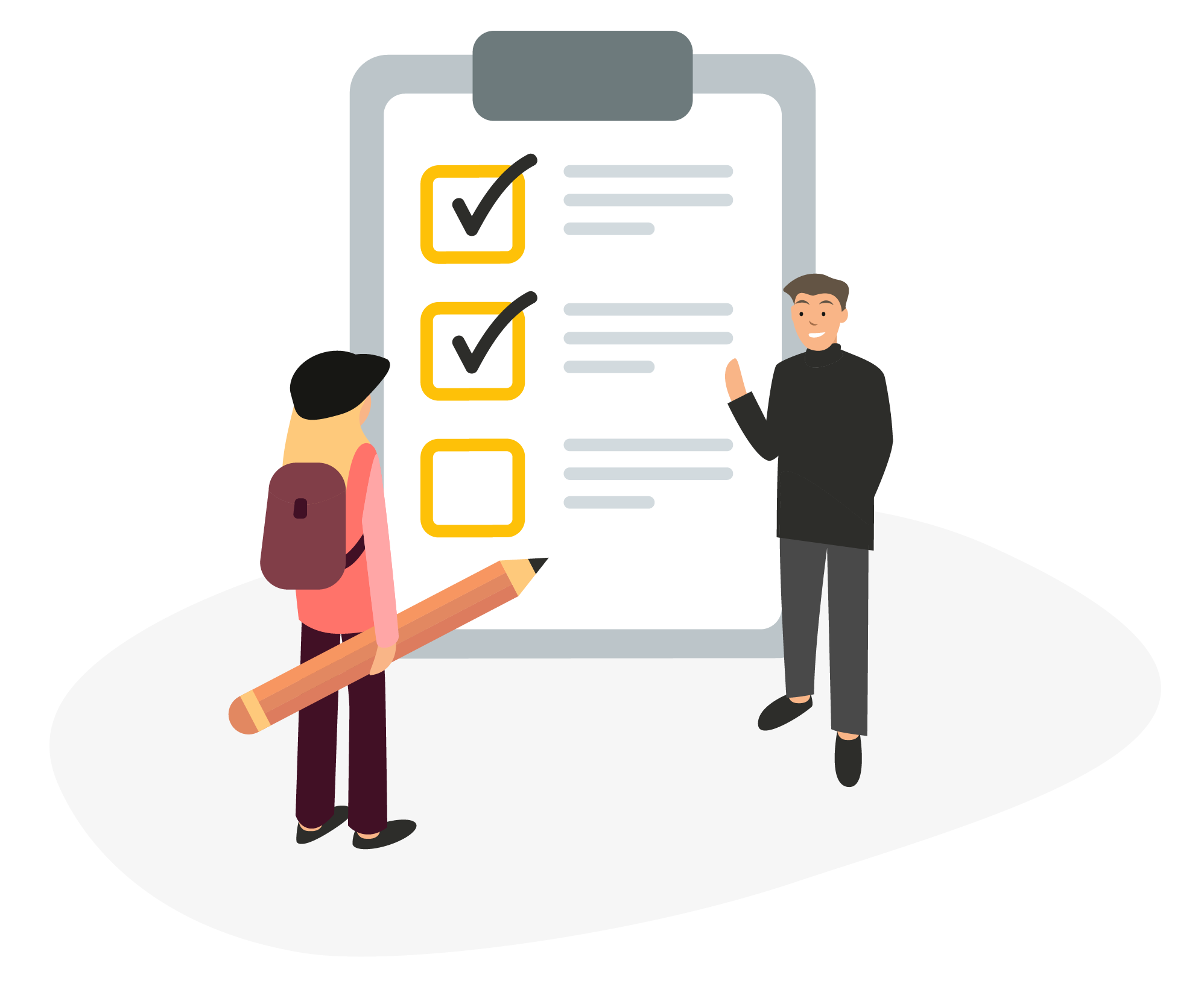 Illustration liste de logiciels